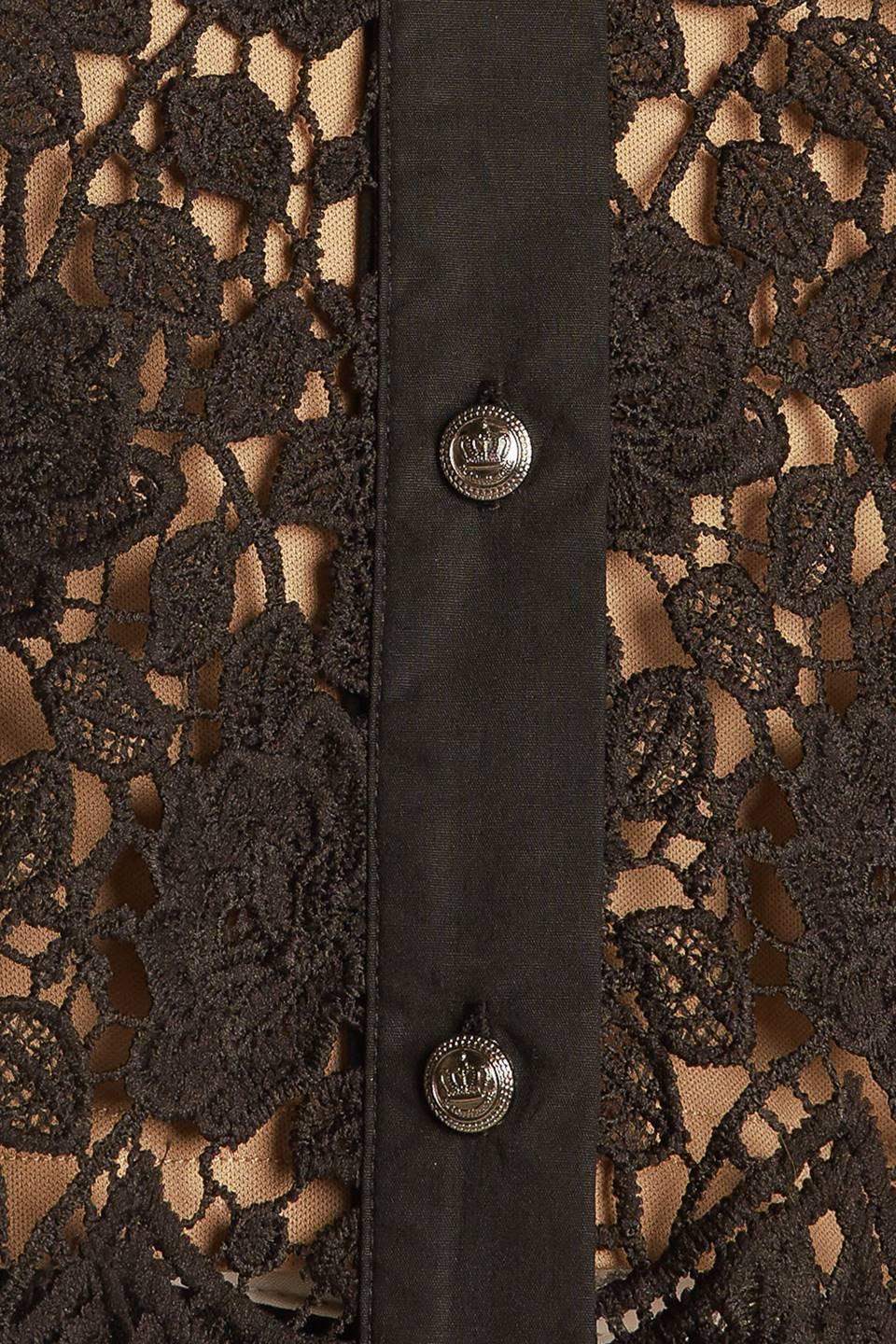 DREAM OF THE FLEET WOVEN LACE TOP - Flying Tomato - Flyclothing LLC
