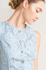 SWEET BUT STRONG WOVEN VEST - Flying Tomato - Flyclothing LLC