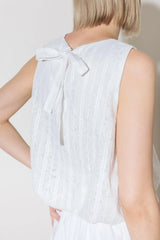 TIMELESS WITH EDGE WOVEN LACE TOP - Flying Tomato - Flyclothing LLC