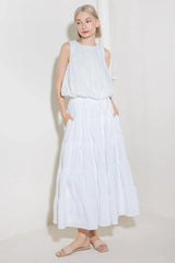 TIMELESS WITH EDGE WOVEN LACE TOP - Flying Tomato - Flyclothing LLC