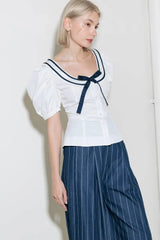 THE SWEETEST TOUCH WOVEN TOP - Flying Tomato - Flyclothing LLC