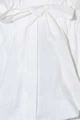 SLOW DOWN IN WHITE WOVEN TOP - Flying Tomato - Flyclothing LLC