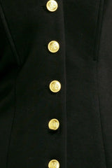 MODERN FLOW BLACK WOVEN TOP - Flying Tomato - Flyclothing LLC