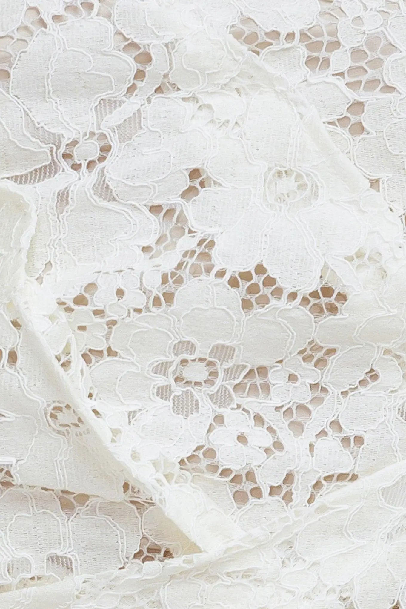 CHANTILLY FLAIR WOVEN LACE TUBE TOP - Flying Tomato - Flyclothing LLC