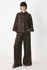 SABLE LOUNGE WOVEN TOP