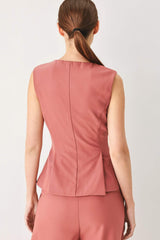 MODERN FLOW WOVEN TOP