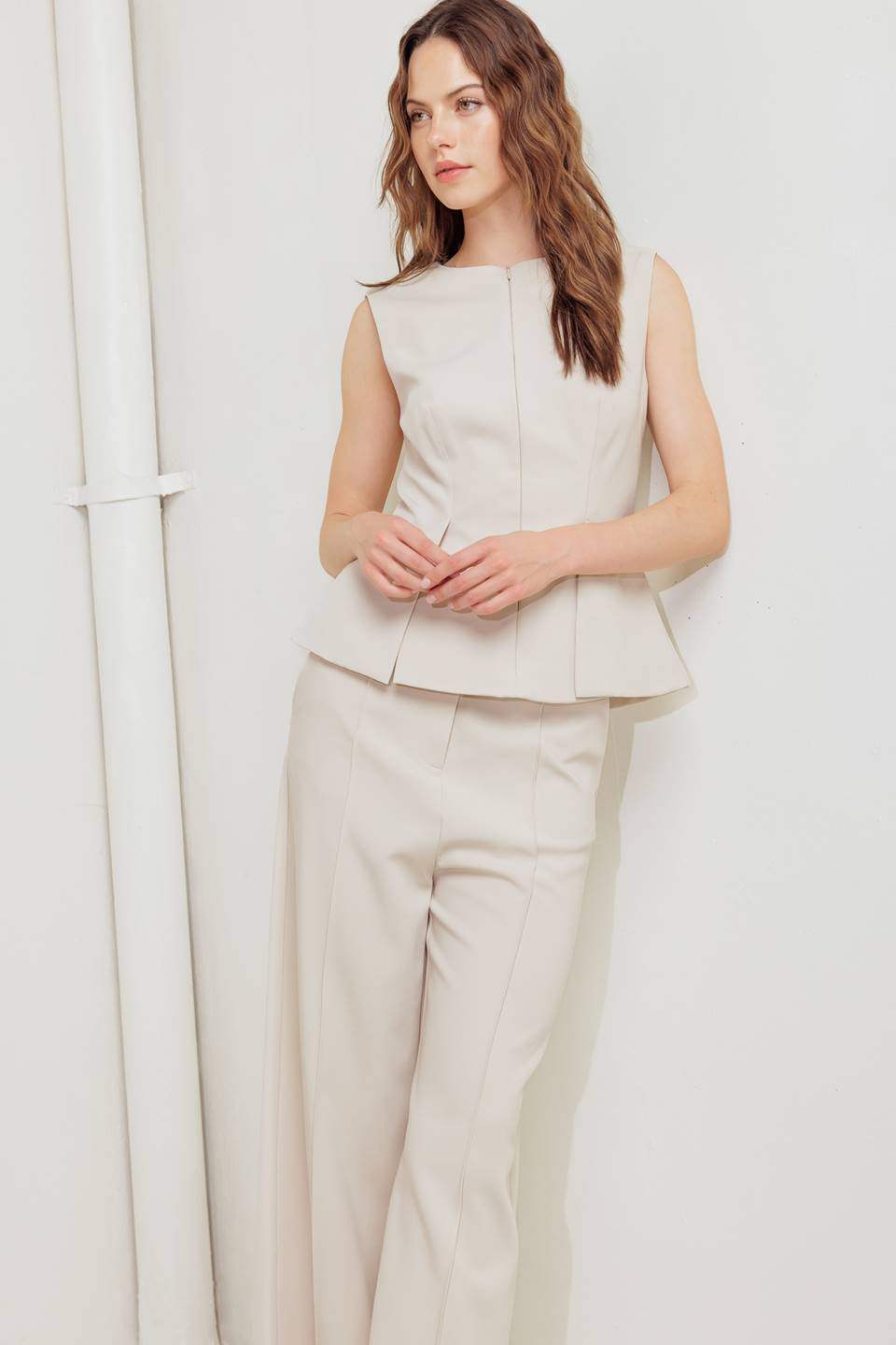 MODERN FLOW WOVEN TOP
