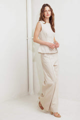 MONDAY FLOW WOVEN TOP