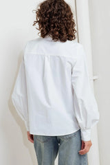 WHITE NOISE SOLID WOVEN TOP - Flying Tomato - Flyclothing LLC