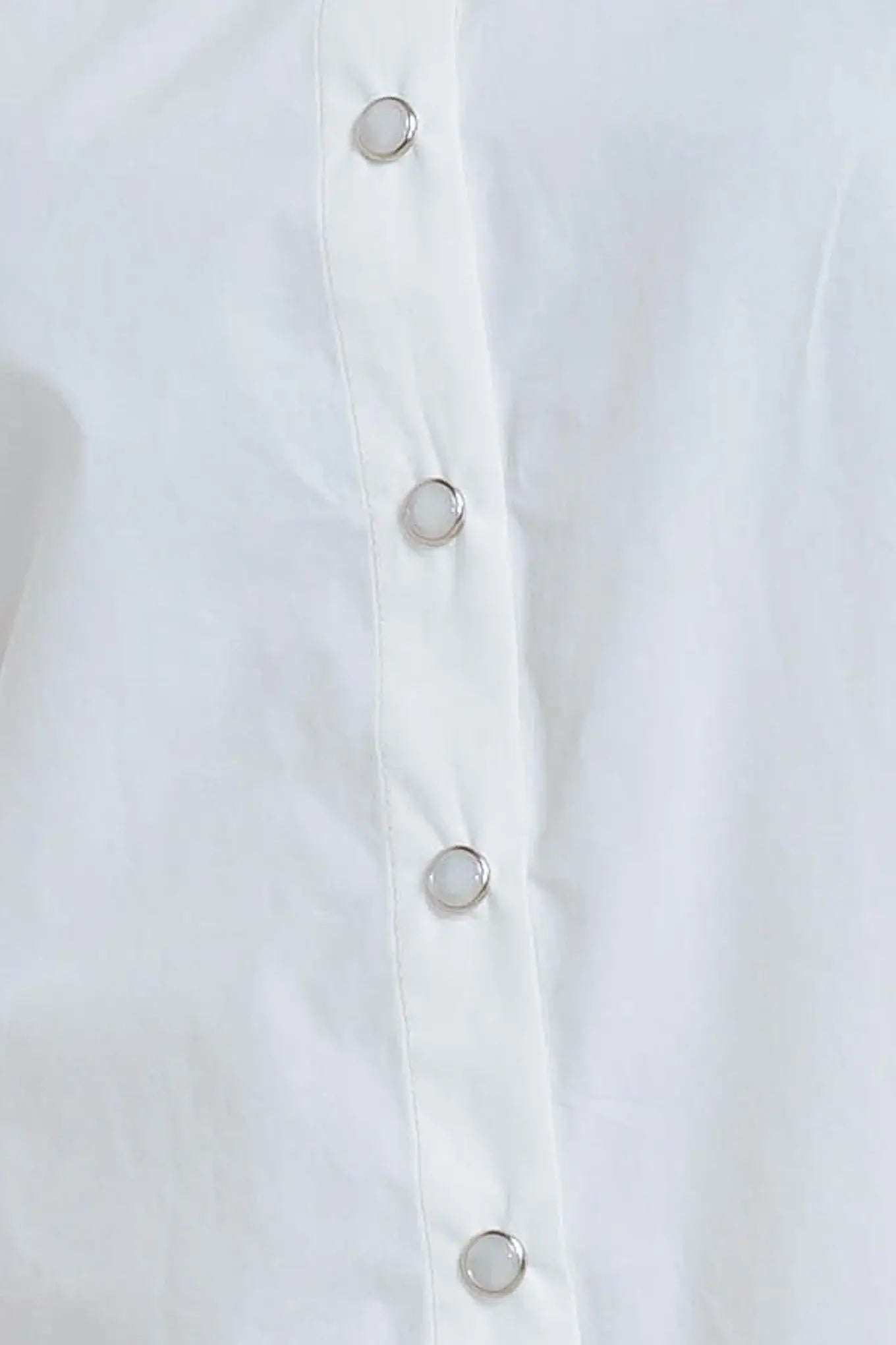WHITE NOISE SOLID WOVEN TOP - Flying Tomato - Flyclothing LLC