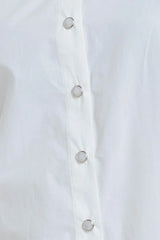 WHITE NOISE SOLID WOVEN TOP - Flying Tomato - Flyclothing LLC