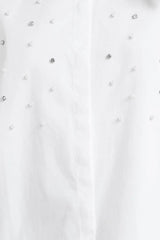 CRYSTAL TOUCH WOVEN SHIRT - Flying Tomato - Flyclothing LLC