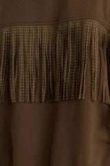 FRINGE CITY PULLOVER KNIT TOP - Flying Tomato - Flyclothing LLC