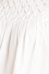 WHITE DREAM PUFF WOVEN TOP - Flying Tomato - Flyclothing LLC