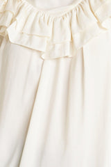 EDWARDIAN WALTZ WOVEN TOP