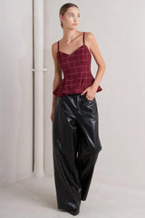 BURNT BOULEVARD TWEED CAMI TOP - Flying Tomato - Flyclothing LLC