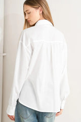 MODERN MUSE WOVEN TOP - Flying Tomato - Flyclothing LLC