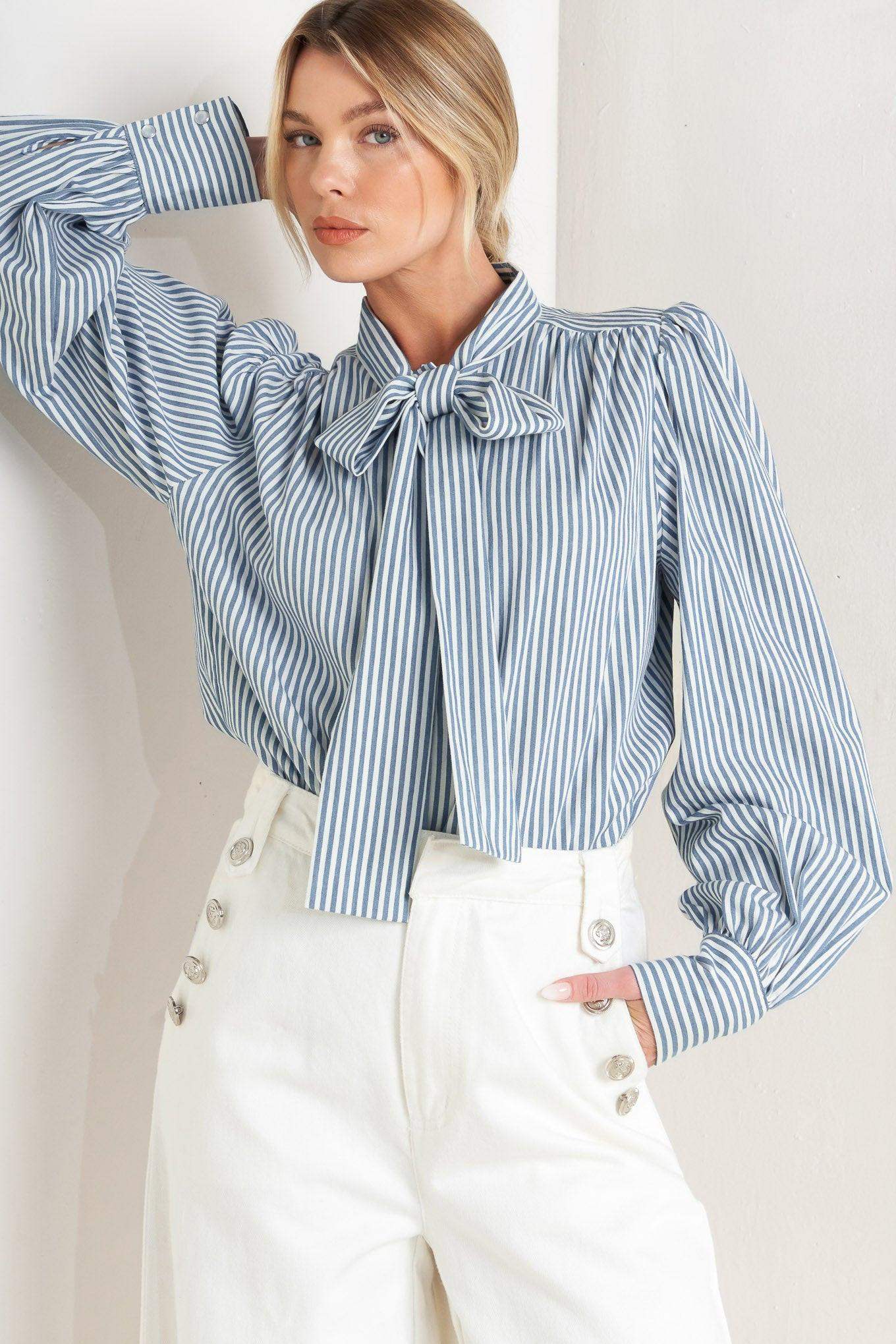 CHARMING INTENTIONS WOVEN TOP - Flying Tomato - Flyclothing LLC