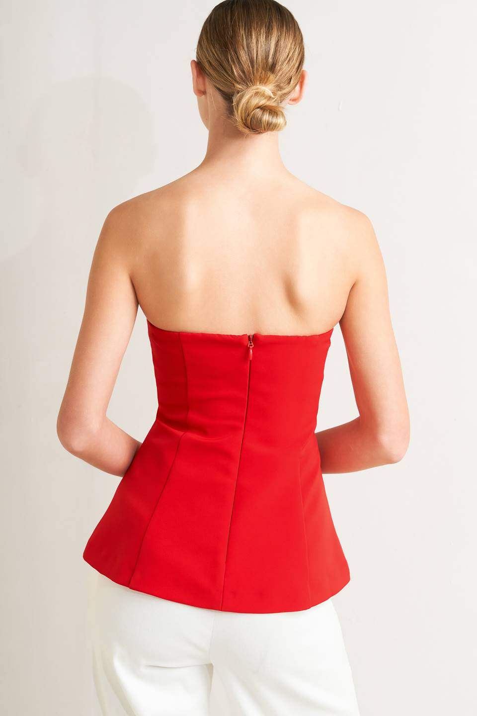 NOIR CONTOUR WOVEN TOP - Flying Tomato - Flyclothing LLC