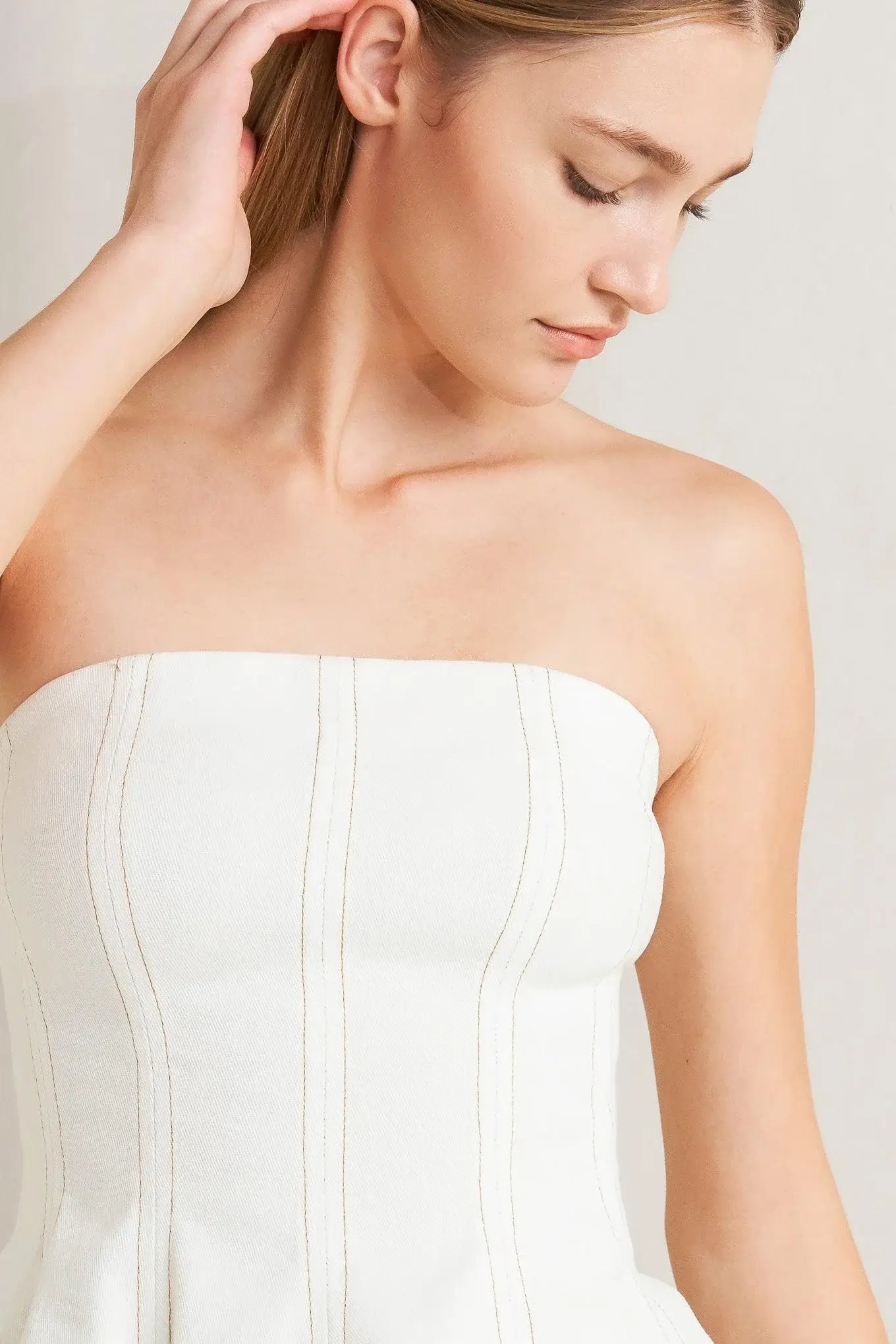 SUBTLE DRAMA WOVEN TOP - Flying Tomato - Flyclothing LLC