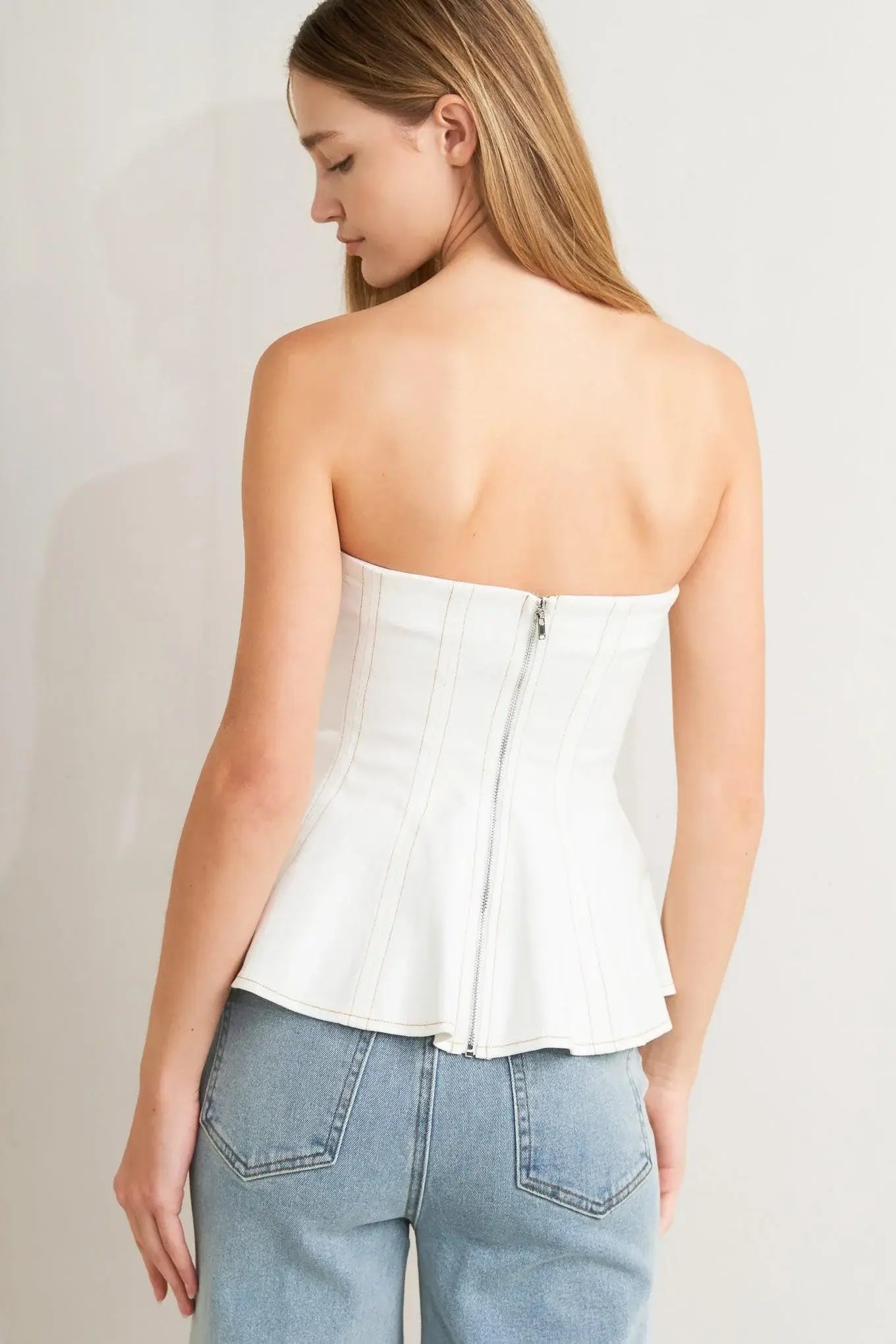 SUBTLE DRAMA WOVEN TOP - Flying Tomato - Flyclothing LLC