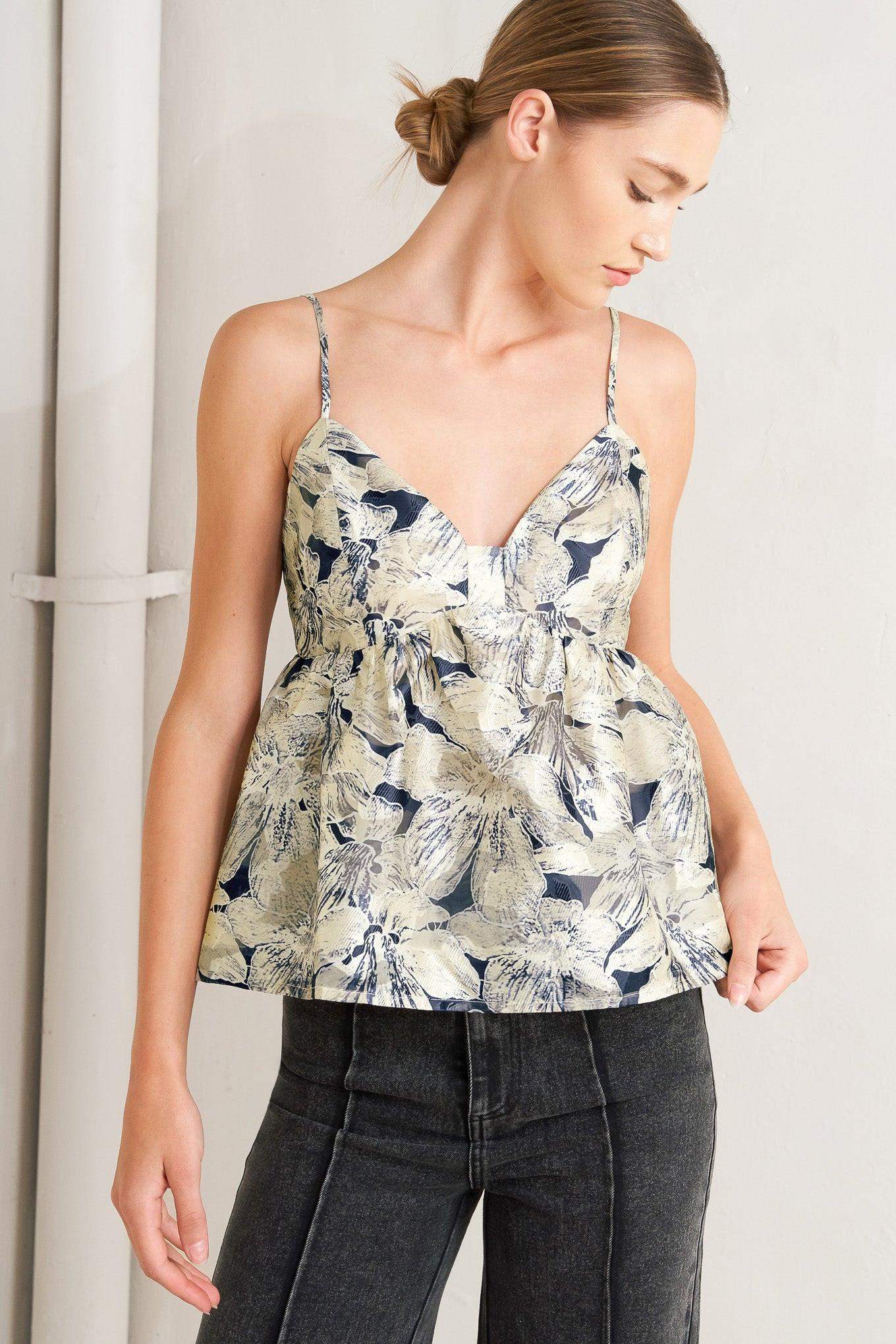 VACATION EDIT WOVEN TOP - Flying Tomato - Flyclothing LLC