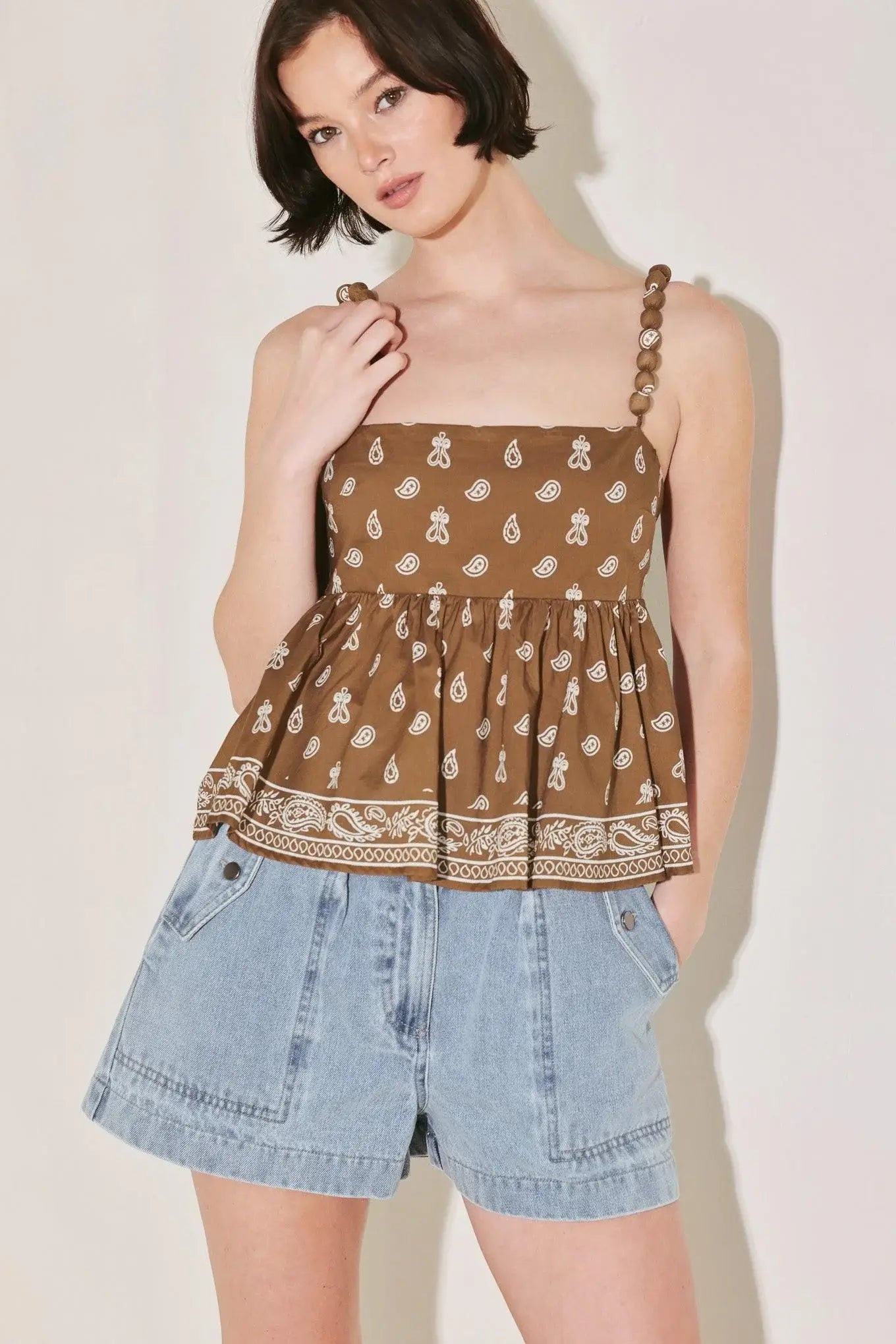 FREE SPIRIT MODE WOVEN TOP - Flying Tomato - Flyclothing LLC