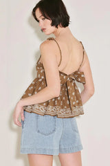 FREE SPIRIT MODE WOVEN TOP - Flying Tomato - Flyclothing LLC