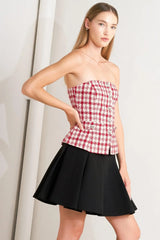 LADY CODE TWEED TOP - Flying Tomato - Flyclothing LLC