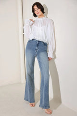 PURE ROMANCE WOVEN TOP - Flying Tomato - Flyclothing LLC