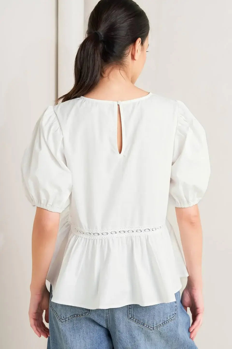 SILENT MORNING WOVEN TOP - Flying Tomato - Flyclothing LLC