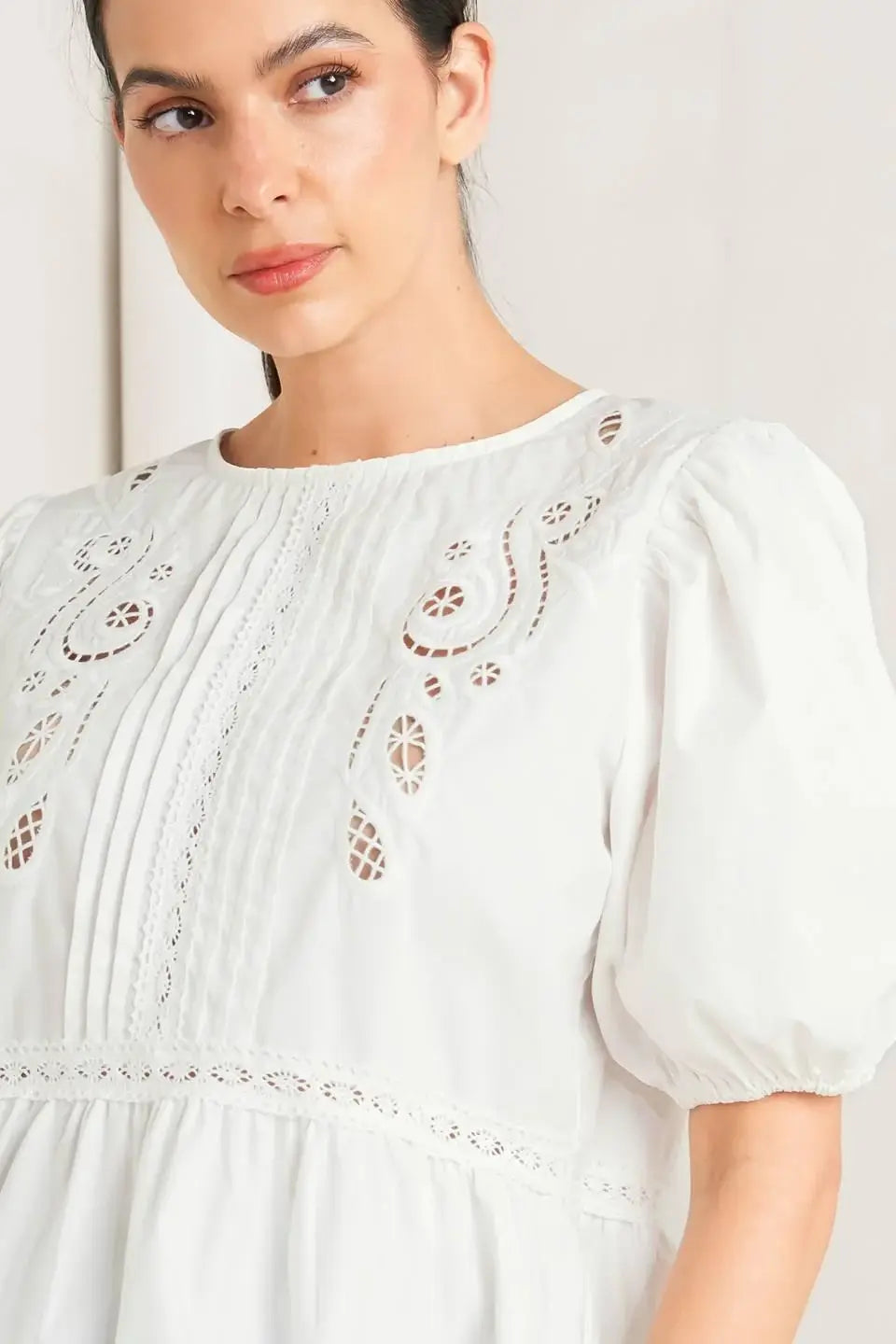 SILENT MORNING WOVEN TOP - Flying Tomato - Flyclothing LLC