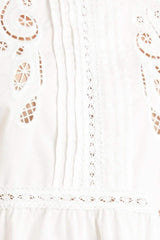 SILENT MORNING WOVEN TOP - Flying Tomato - Flyclothing LLC