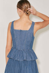 SOFT REBEL VOLUME WOVEN TOP - Flying Tomato - Flyclothing LLC