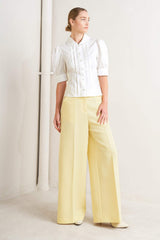 REFINED ROMANCE WOVEN TOP - Flying Tomato - Flyclothing LLC