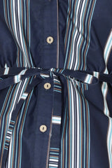 CITY STRIPE WOVEN TOP - Flying Tomato - Flyclothing LLC