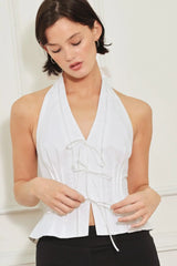 PRAIRIE LACE BEAUTY WOVEN TOP - Flying Tomato - Flyclothing LLC