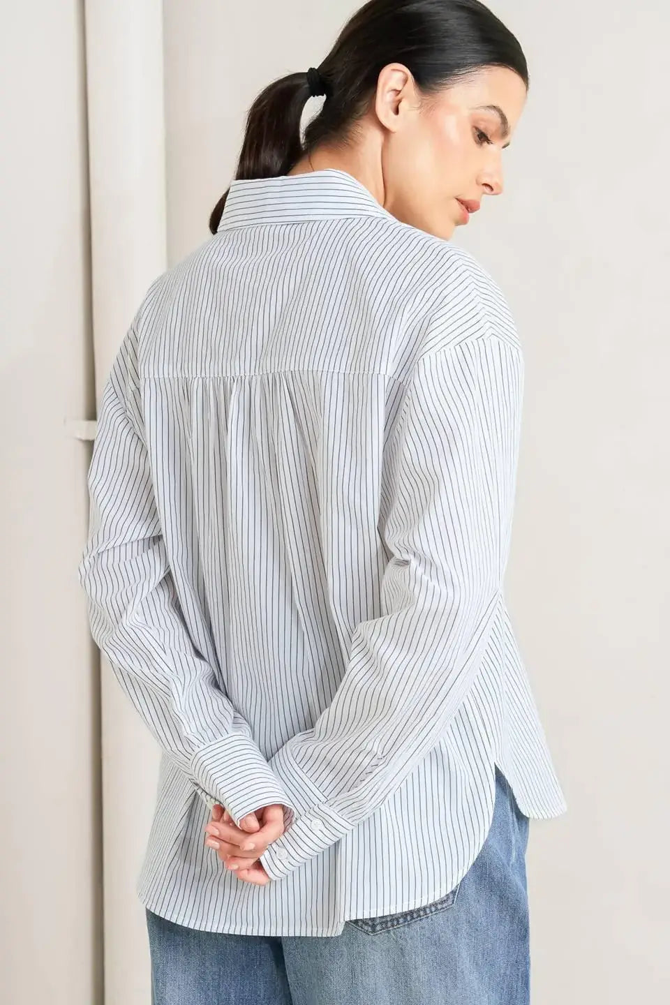 DAYLIGHT EDGE WOVEN TOP - Flying Tomato - Flyclothing LLC