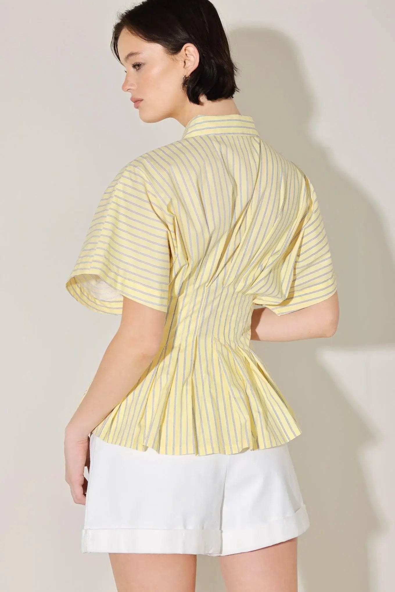 BUTTER MODE ACTIVATED WOVEN TOP - Flying Tomato - Flyclothing LLC