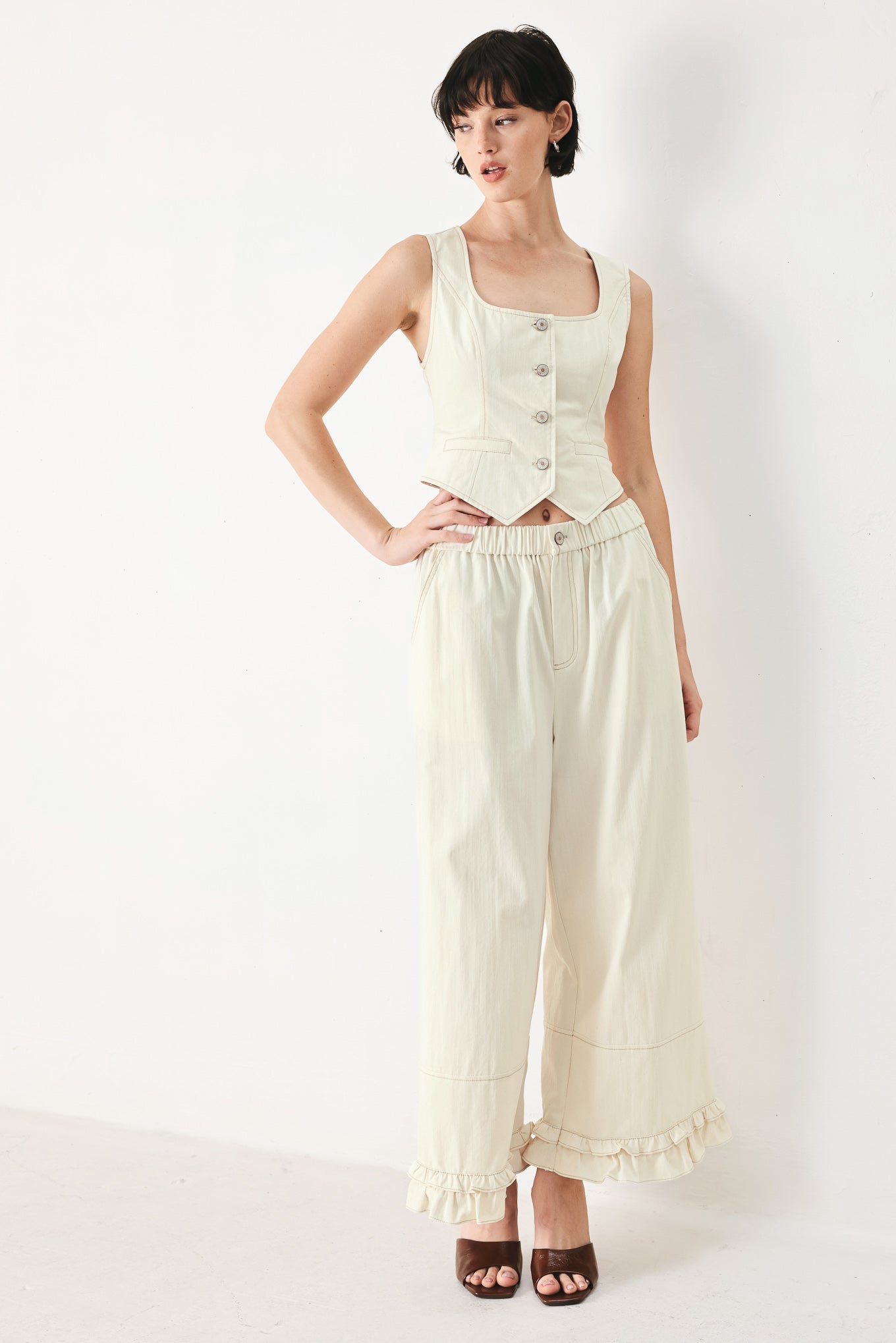 POWER SOFT WOVEN VEST - Flying Tomato - Flyclothing LLC