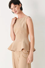CRYSTAL BAY WOVEN TOP