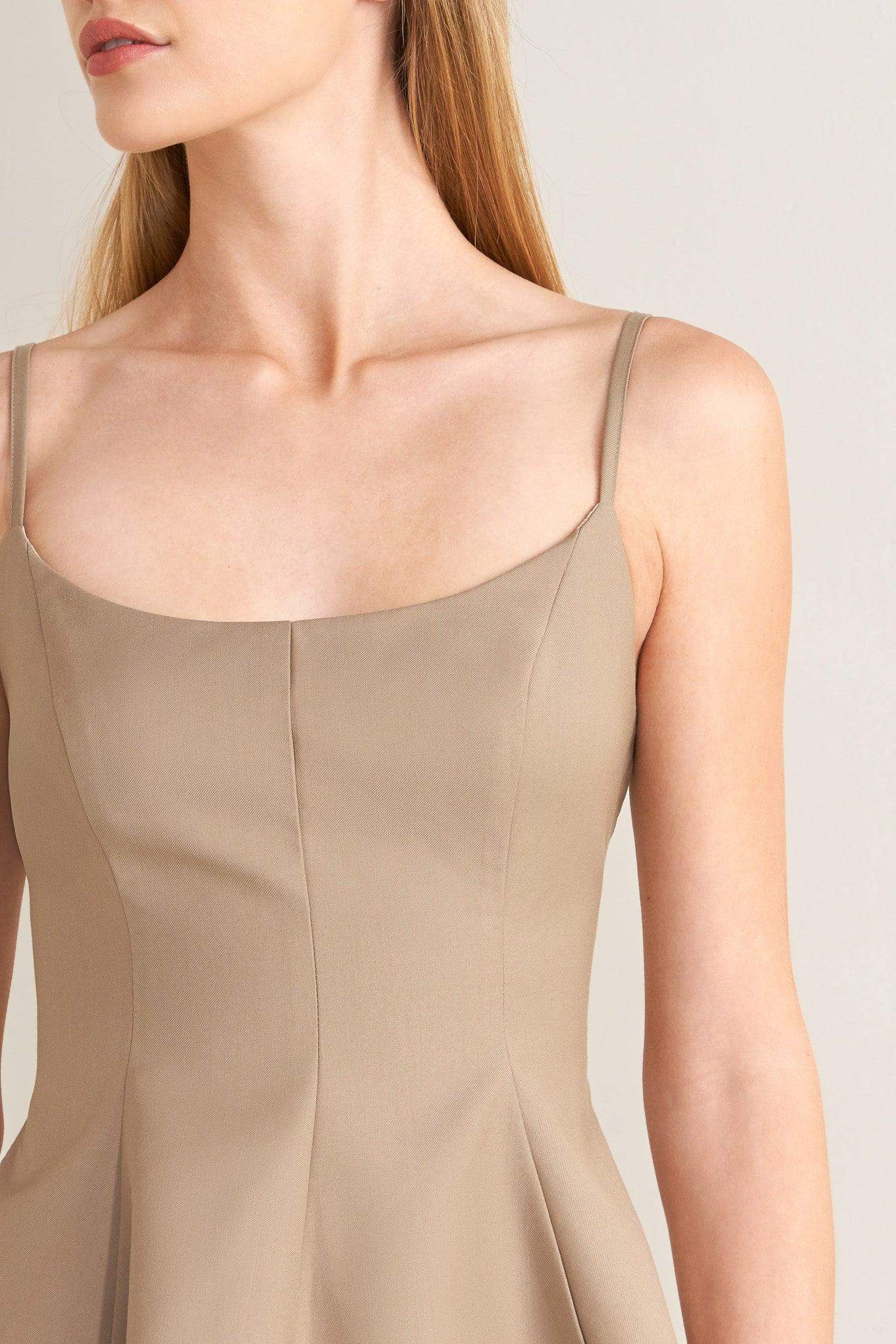 MANHATTAN PEPLUM WOVEN CAMI TOP - Flying Tomato - Flyclothing LLC