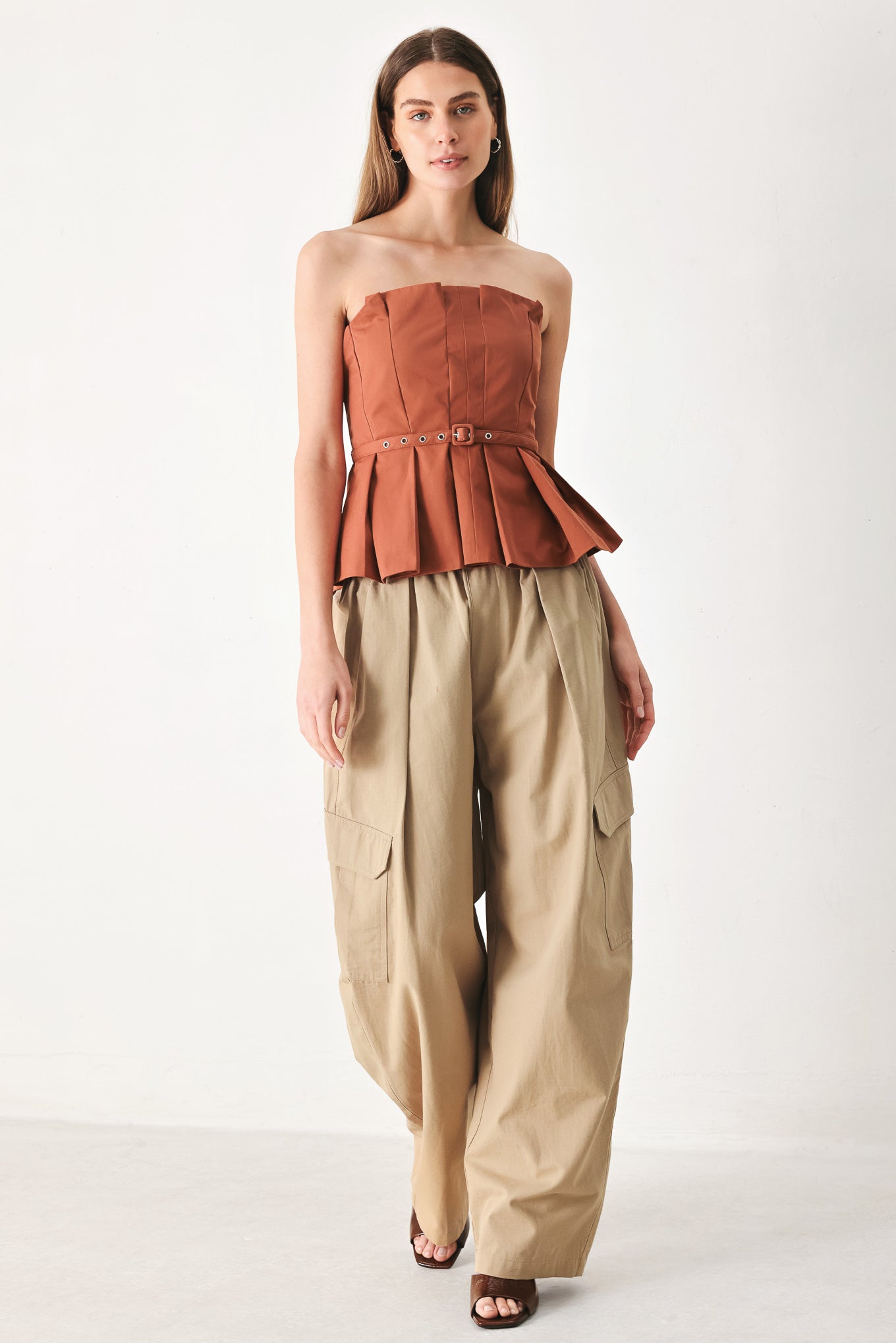 PURE FRAME WOVEN TUBE TOP - Flying Tomato - Flyclothing LLC
