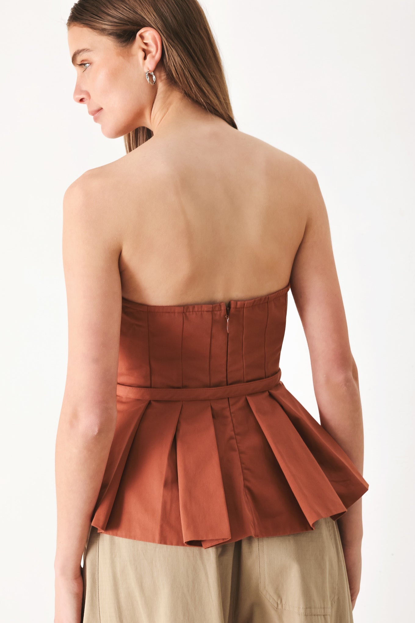PURE FRAME WOVEN TUBE TOP - Flying Tomato - Flyclothing LLC