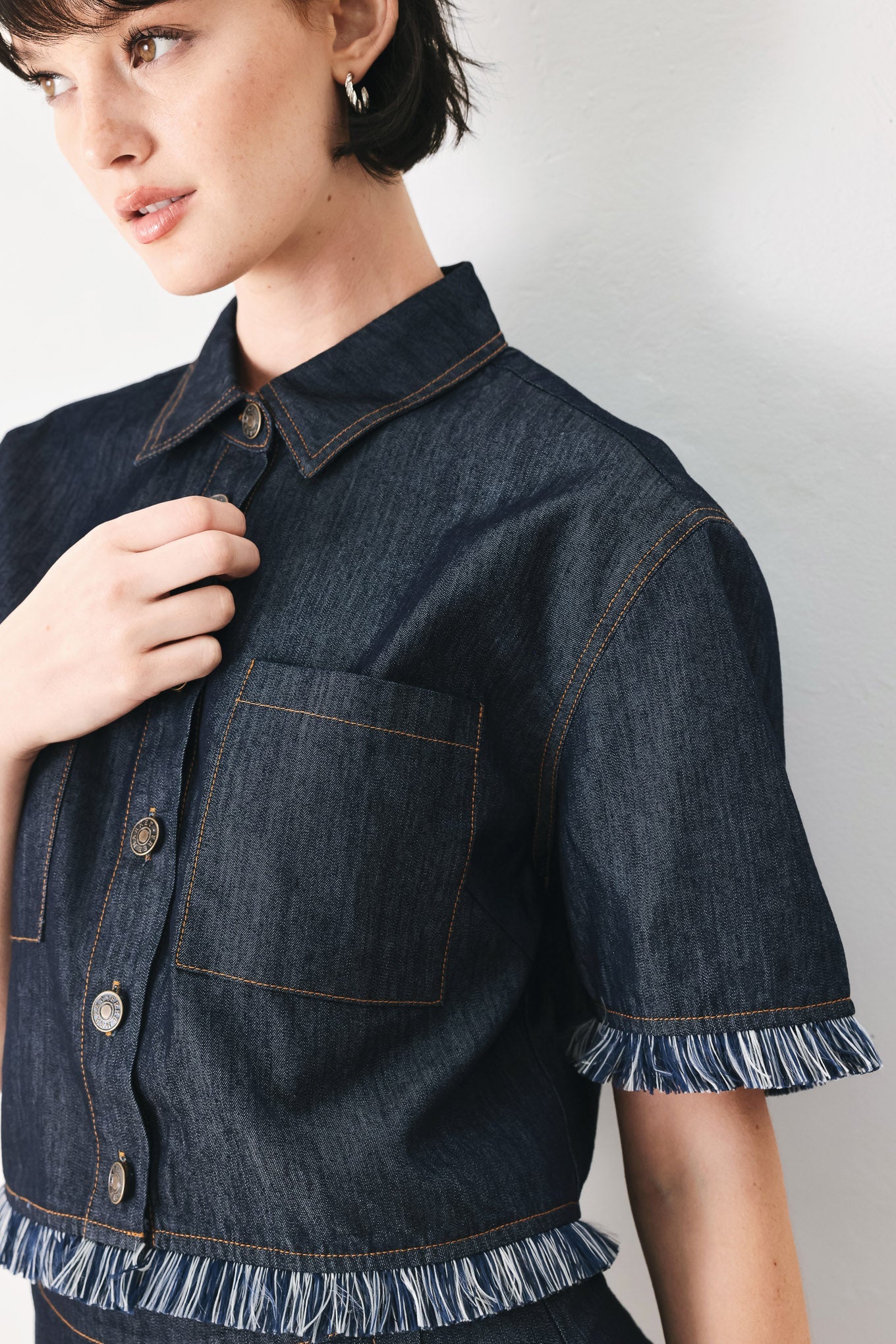 POWER SOFT WOVEN CROP JACKET - Flying Tomato - Flyclothing LLC