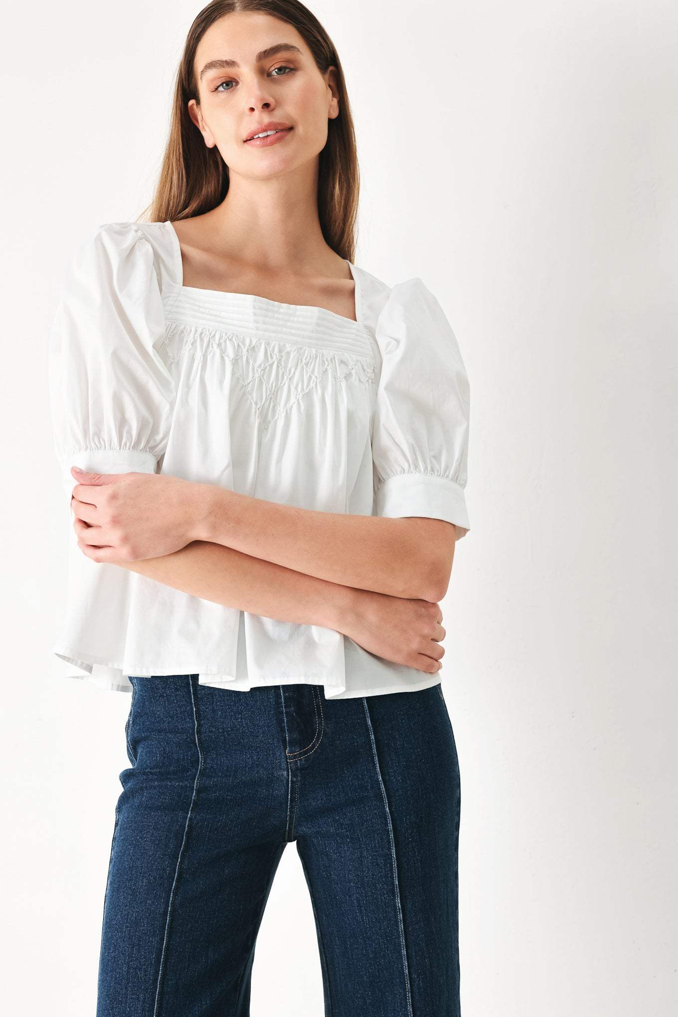 PURE VOLUME WOVEN TOP - Flying Tomato - Flyclothing LLC