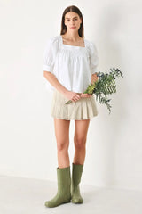 PURE VOLUME WOVEN TOP - Flying Tomato - Flyclothing LLC