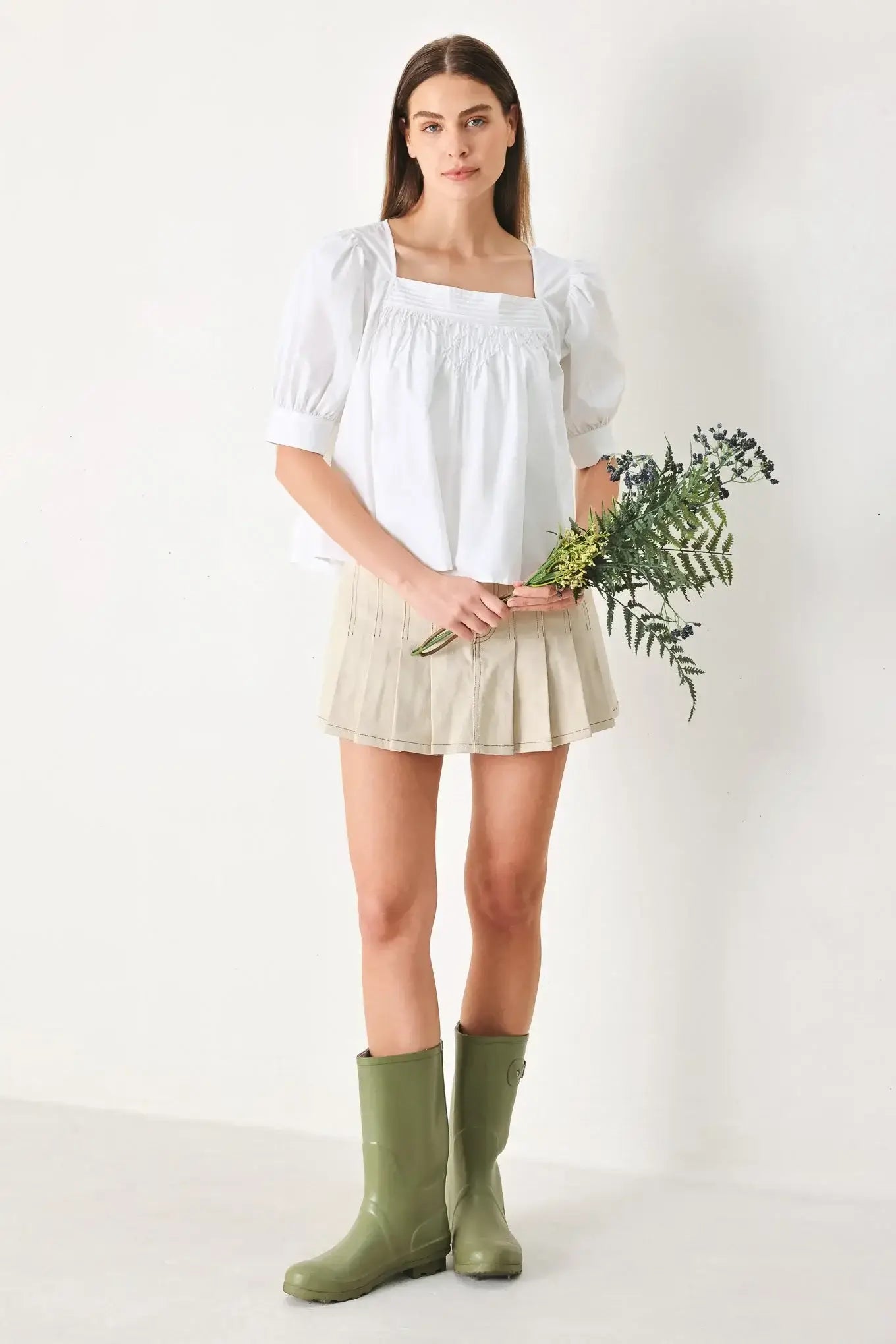 PURE VOLUME WOVEN TOP - Flying Tomato - Flyclothing LLC