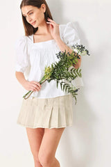 PURE VOLUME WOVEN TOP - Flying Tomato - Flyclothing LLC