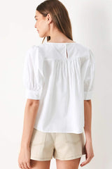 PURE VOLUME WOVEN TOP - Flying Tomato - Flyclothing LLC